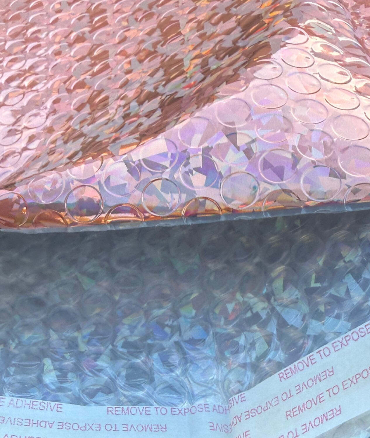 Pick 25-1000 Pack Rose Gold Bubble Envelope #0 6x10 Inch Metallic Glamour Mailer