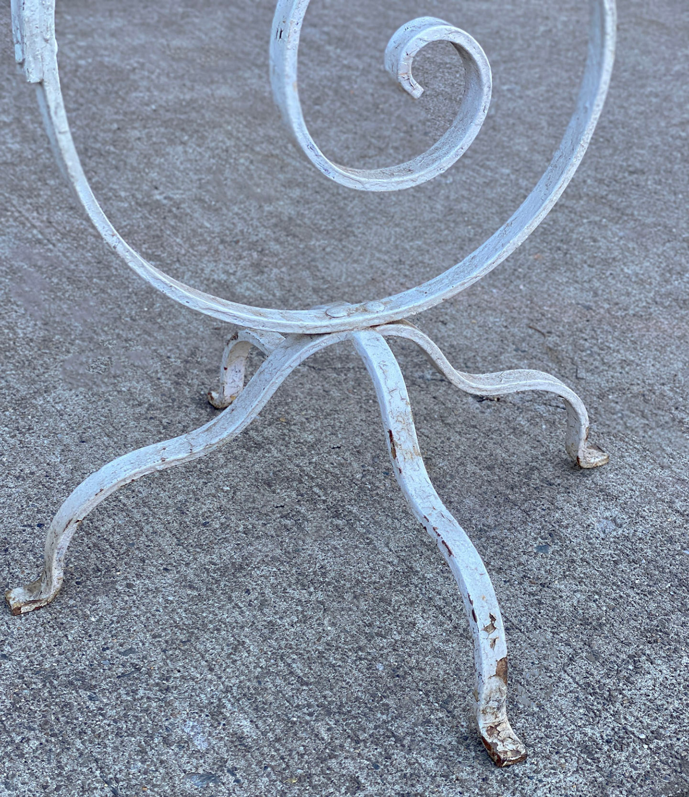 Antique Victorian Wrought Iron Outdoor Garden Plant Stand