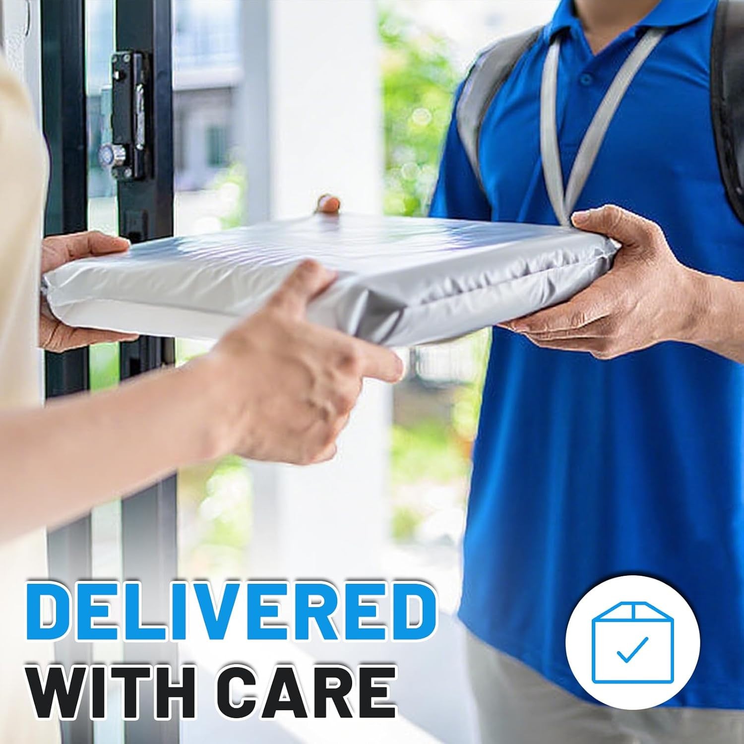 Poly Mailers Plastic Envelopes Bags - 12"" x 15.5"", 100 Count (PP12155)