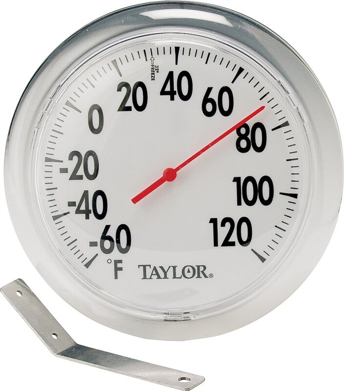 NEW Taylor 5630 00346A2 Thermometer Indoor Outdoor, 6" DIAMETER ACURITE 6234868