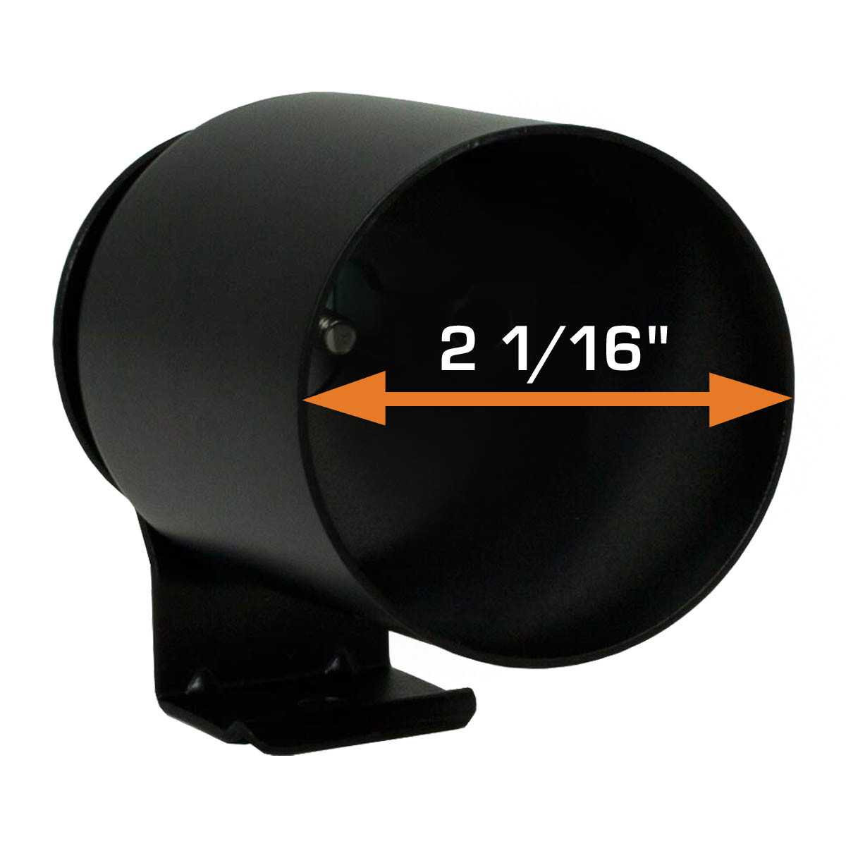 52mm Universal Single Black Metal Gauge Pod Mount Holder
