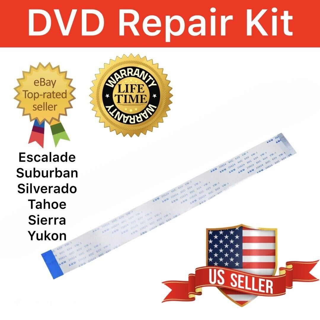 ✅ 1 RSE DVD Monitor Repair RIBBON CABLE  Chevy Chevrolet Tahoe Suburban XL LS LT