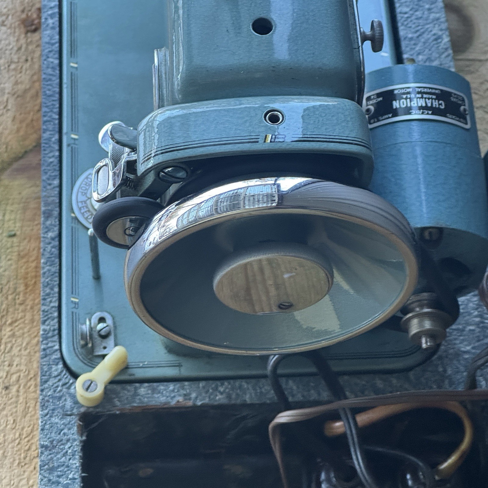 Vintage Sewing Machine Brother HA3-B5 ZigZag Beautiful W/Case & Accessories