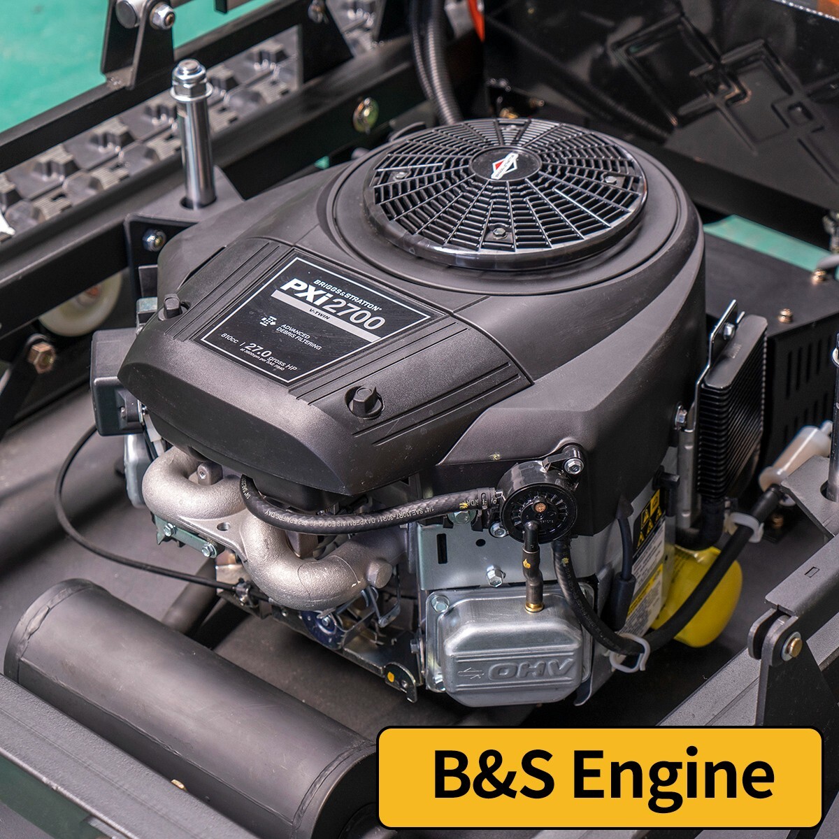 Multi-terrain 27HP Gasoline Remote Control Lawn Mower With 35.5in Cutting Width