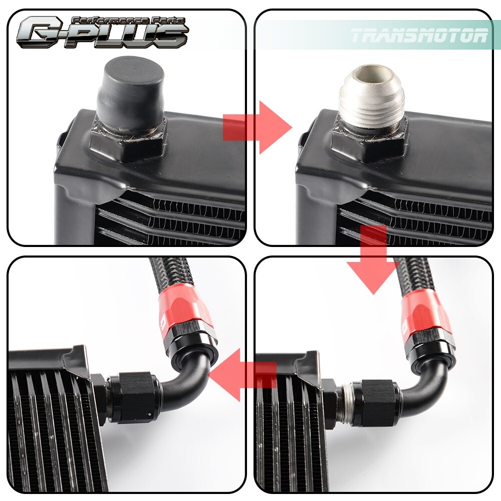 25 Row Bolt On Oil Cooler Kit Upgrade Fit For BMW 3 Series 335I E90 E92 N54