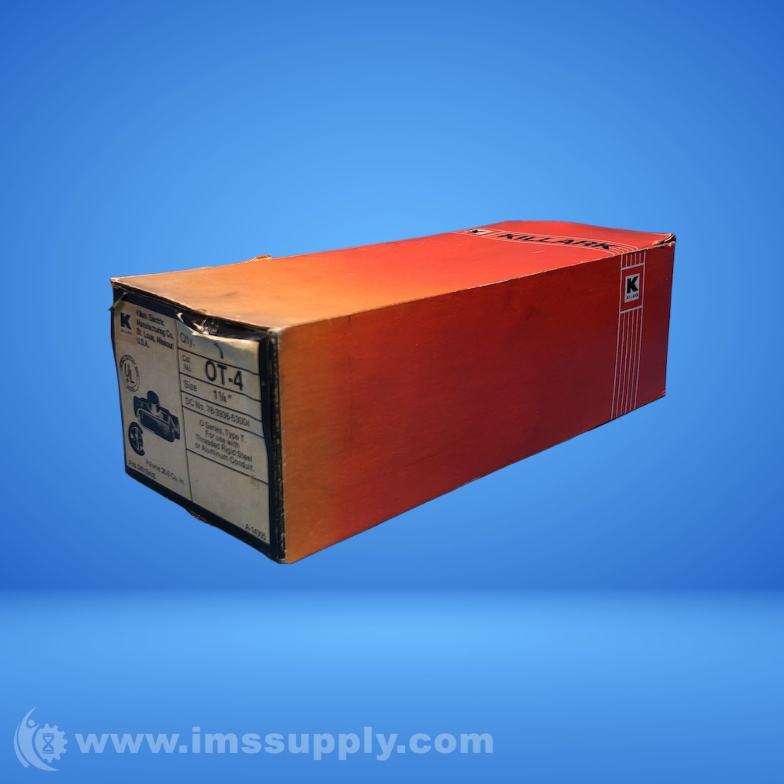 Killark OT-4 Aluminum Conduit Body FNOB