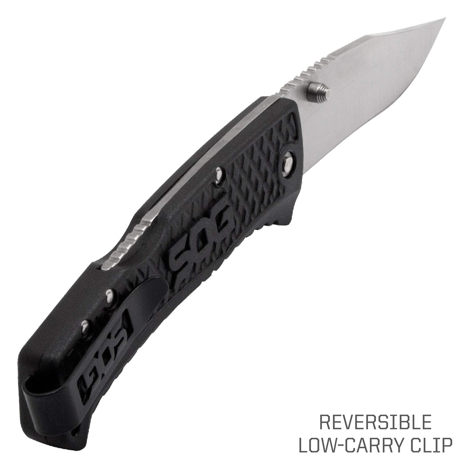 SOG SOG-TD1011-CP Traction EDC Knife, Work Knife & Folding Pocket Knife w/3.5"