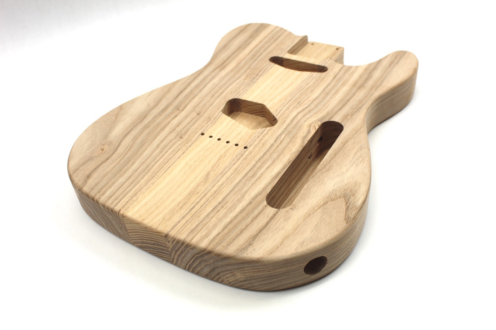 Guitar Body - T-Style - Ash - 2 or 3 Piece-Unfinished-Fits Fender Telecaster
