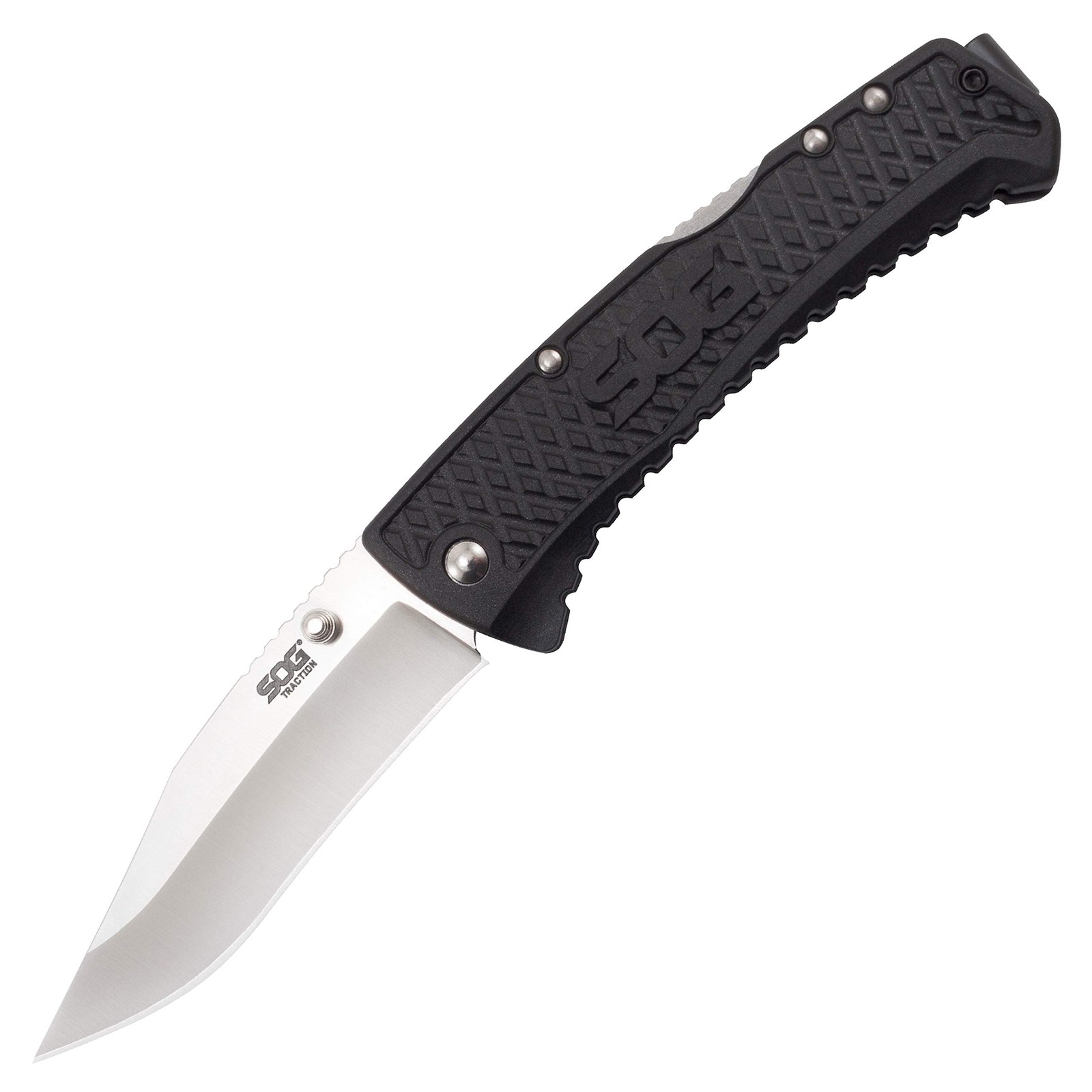 SOG SOG-TD1011-CP Traction EDC Knife, Work Knife & Folding Pocket Knife w/3.5"