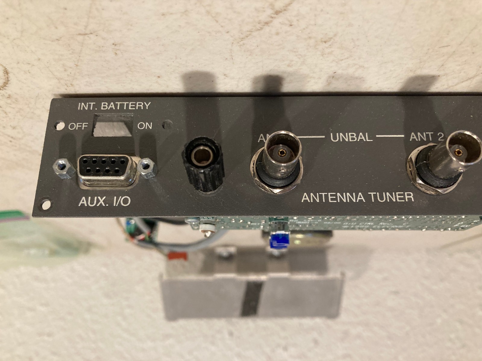 Elecraft K2 Rear Panel Assembly With Board