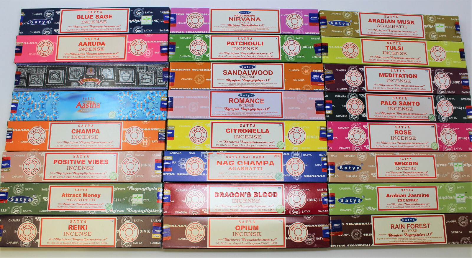 Satya Incense Sticks 15 gm: Mix & Match BUY 5 GET 5 FREE! (All 10 in Cart)