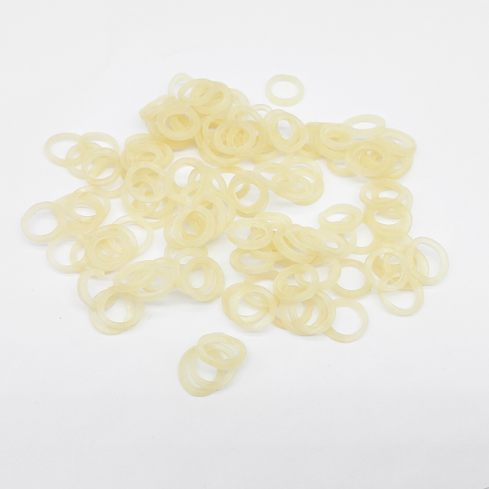 15 Sizes Dental Orthodontic Rubber Bands Elastics Latex Braces 3.5 /5.0 /6.5 oz