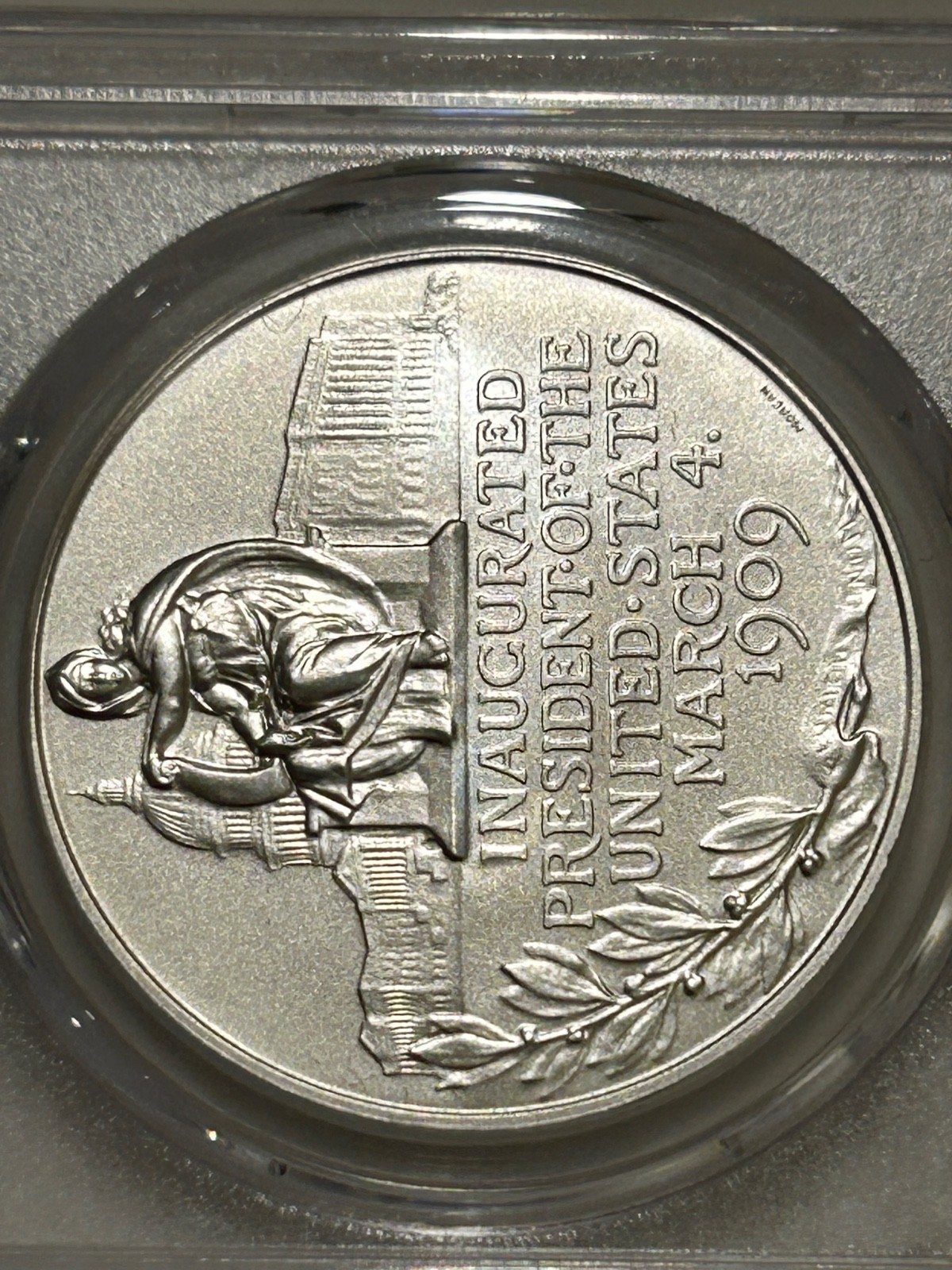 2025 William H Taft 1oz Silver Medal PCGS MS69 US Mint Presidential Series