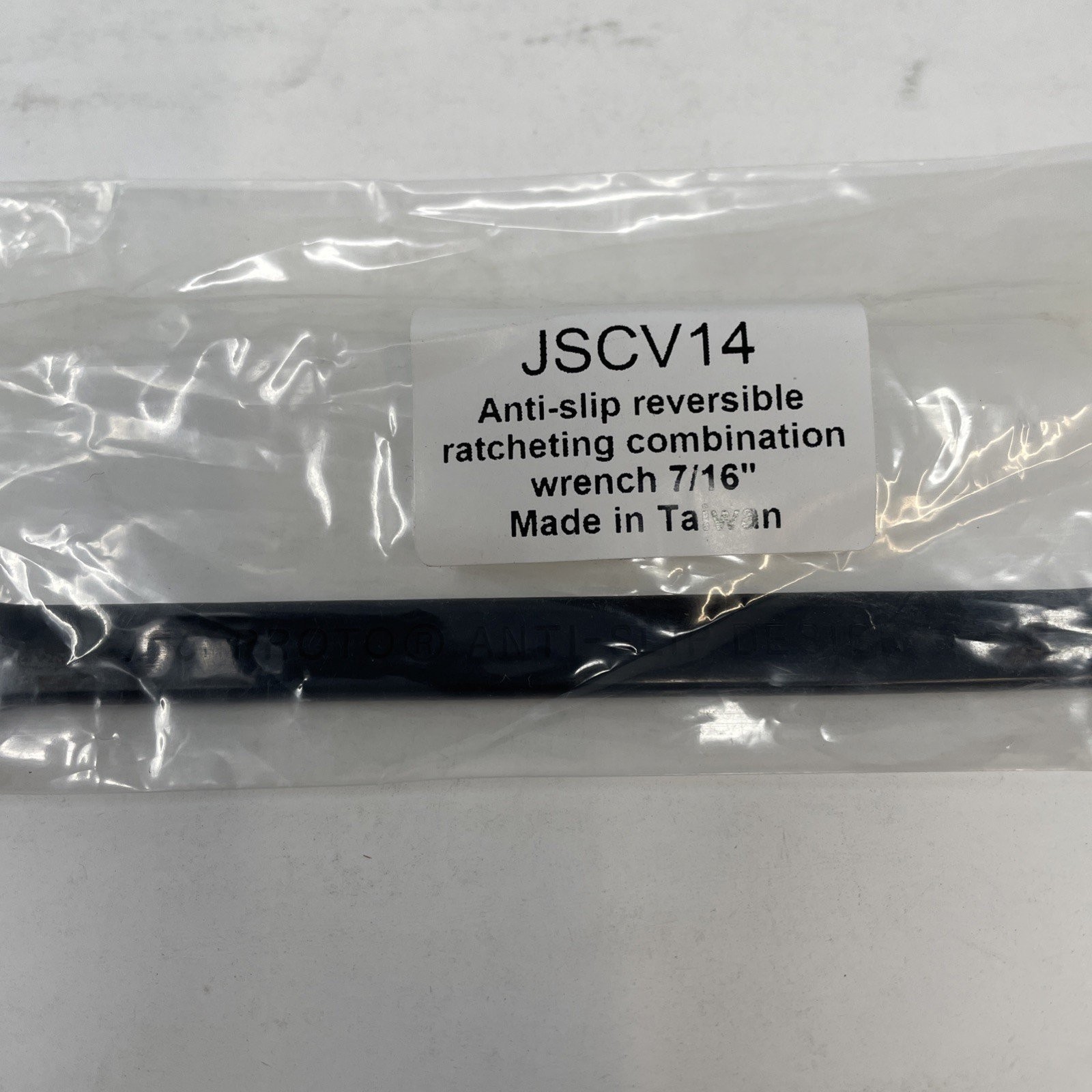 Proto 7/16 Reversing Combination Ratcheting Spline Anti-Slip Wrench JSCV14