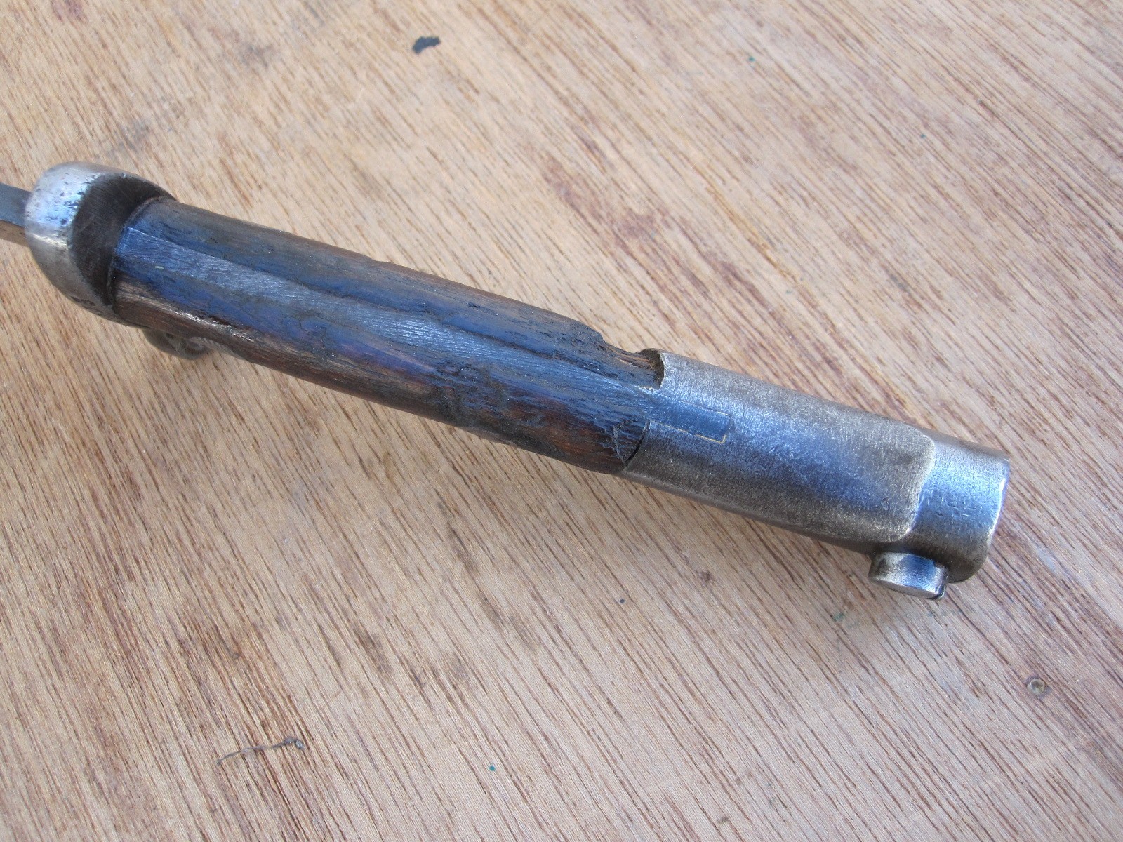 Yugoslavian K98 Mauser Bayonet PREDUZEĆE 44 Model 1948 M48 with Scabbard, Used