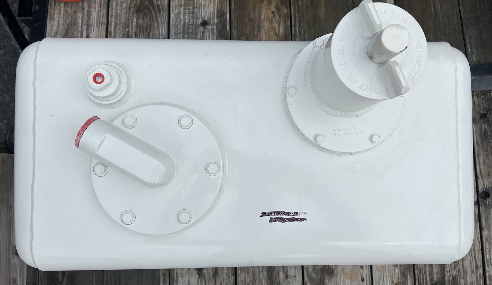 Hydraulic Oil Tank 32 Gallons M9 ACE NSN 2590-01-181-6164