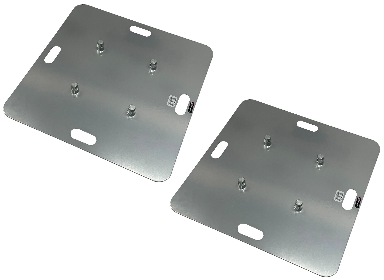 Two 26"x26" Base Plates For 12x12 Square Aluminum Trussing 2" Tube 290mm.x290mm.