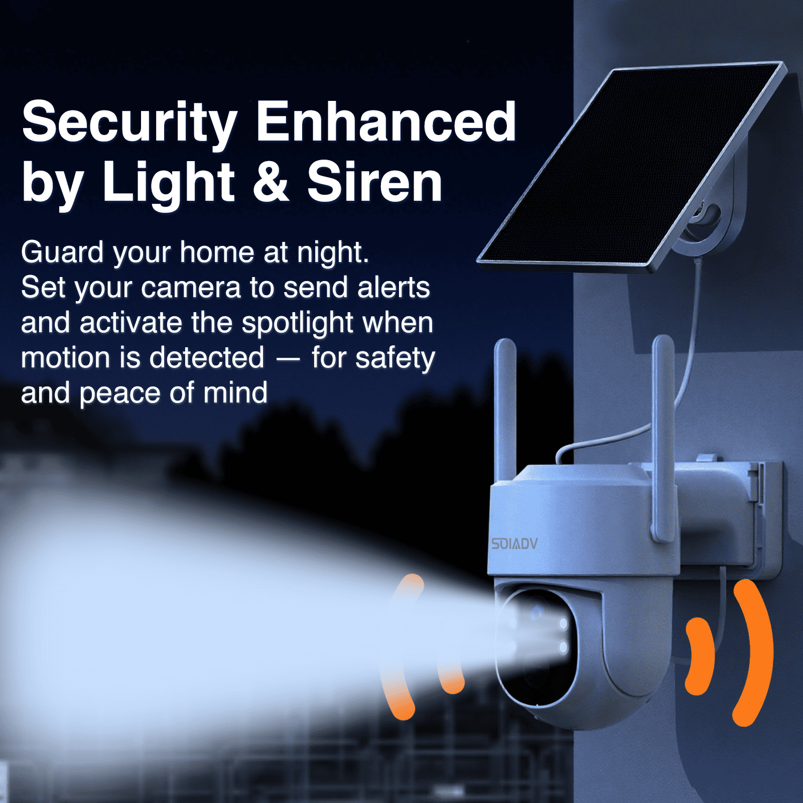 Solar Battery Powered Security Camera WiFi6 Wireless Sys PTZ 3MP Outdoor 4PACK