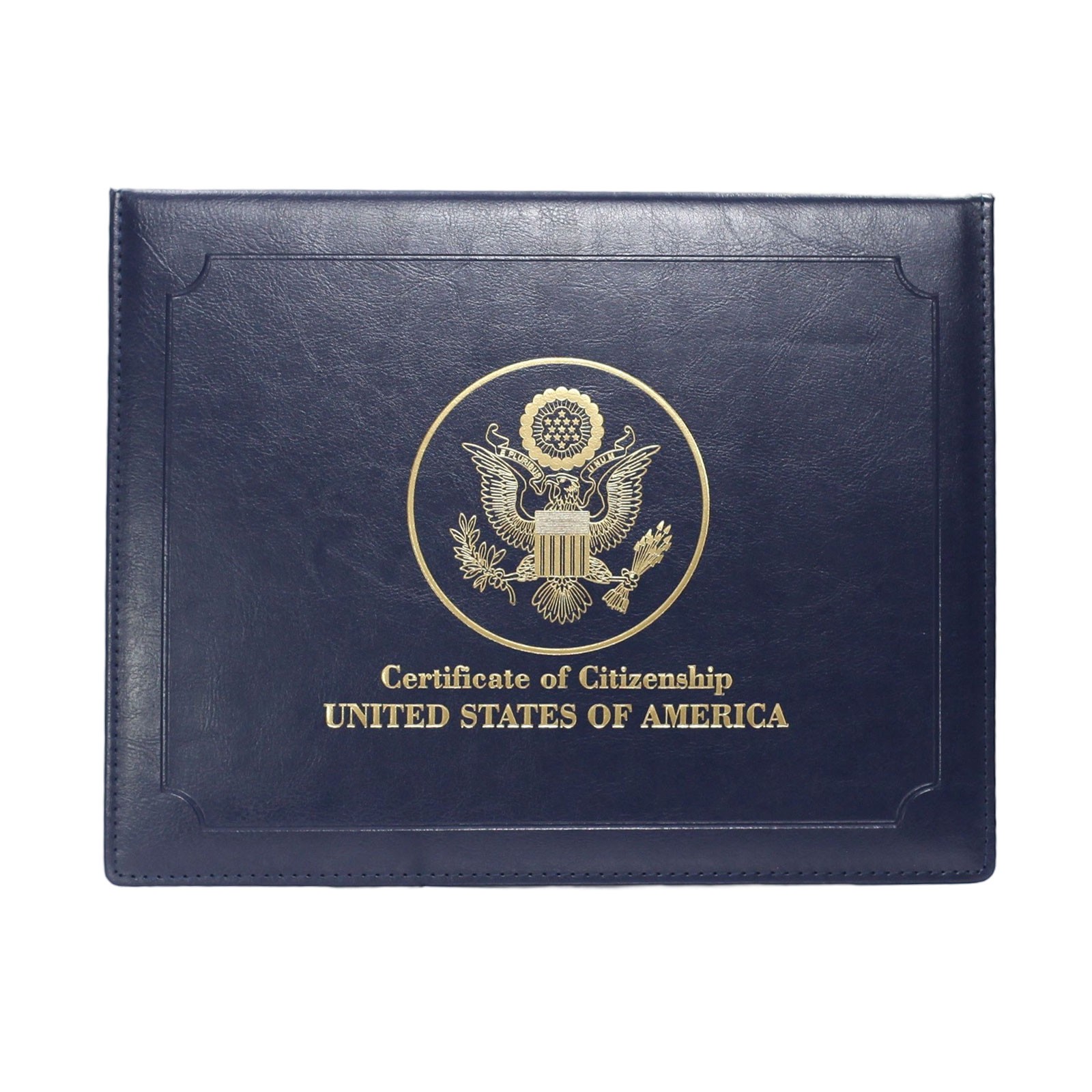 Citizenship Certificate Holder - US Citizenship Gifts - PU Naturalization US