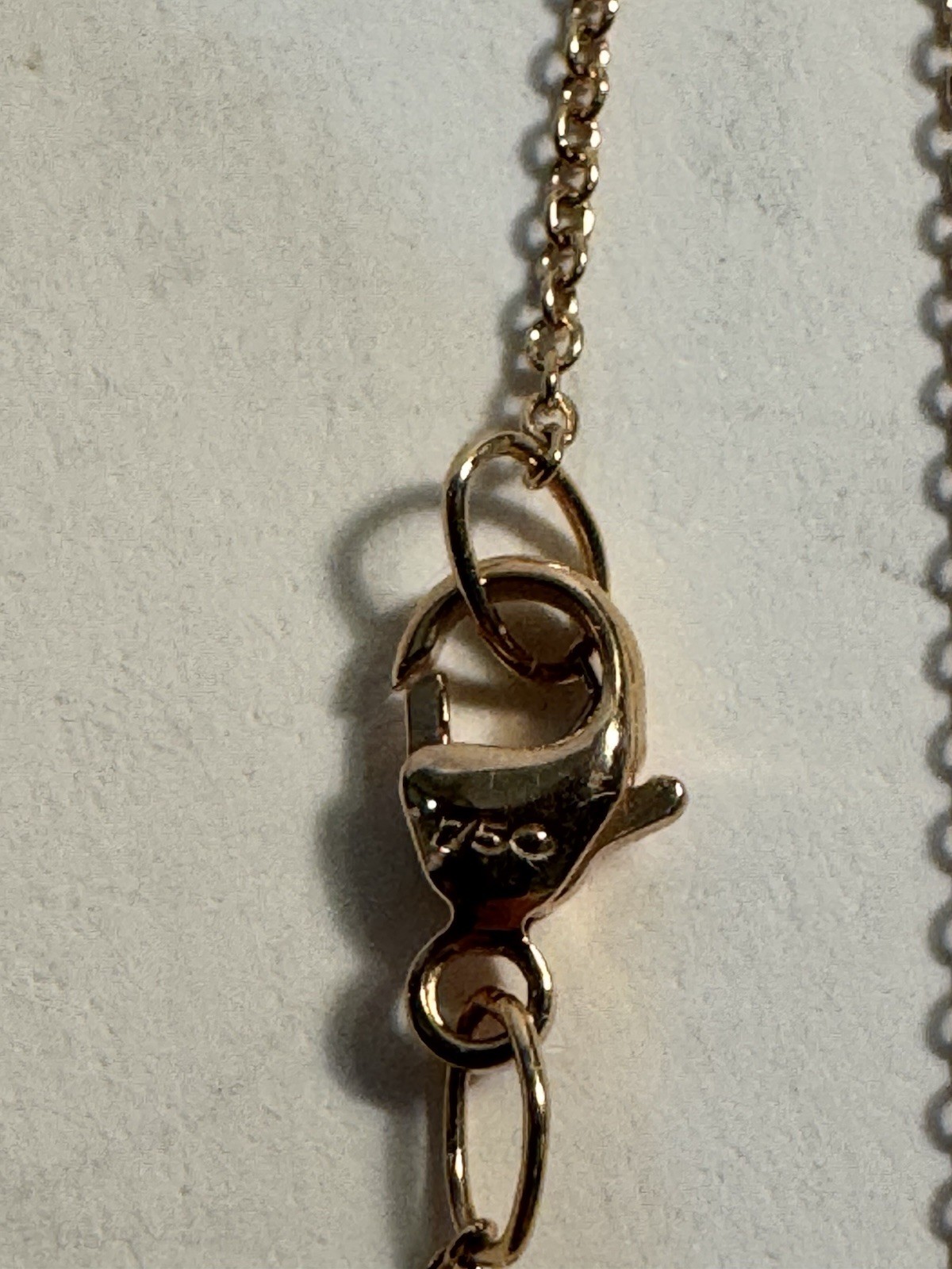 David Yurman 18k R/G Petite Chatelaine Necklace Morganite Diamonds Retail $2,050