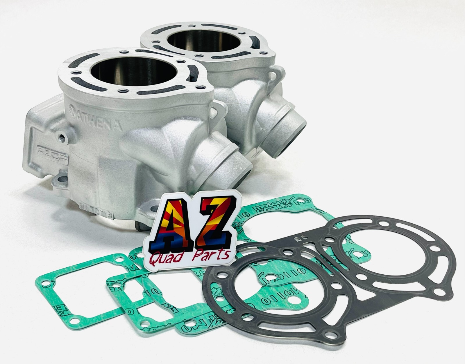 Athena Banshee 350 64mm Pistons Stock Bore Triple Ported Cylinders With Gaskets