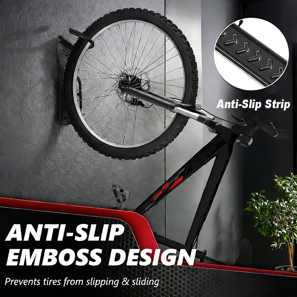 Bike Wall Mount Rack Bicycle Hanger Heavy Duty Vertical Hook for Indoor Garage