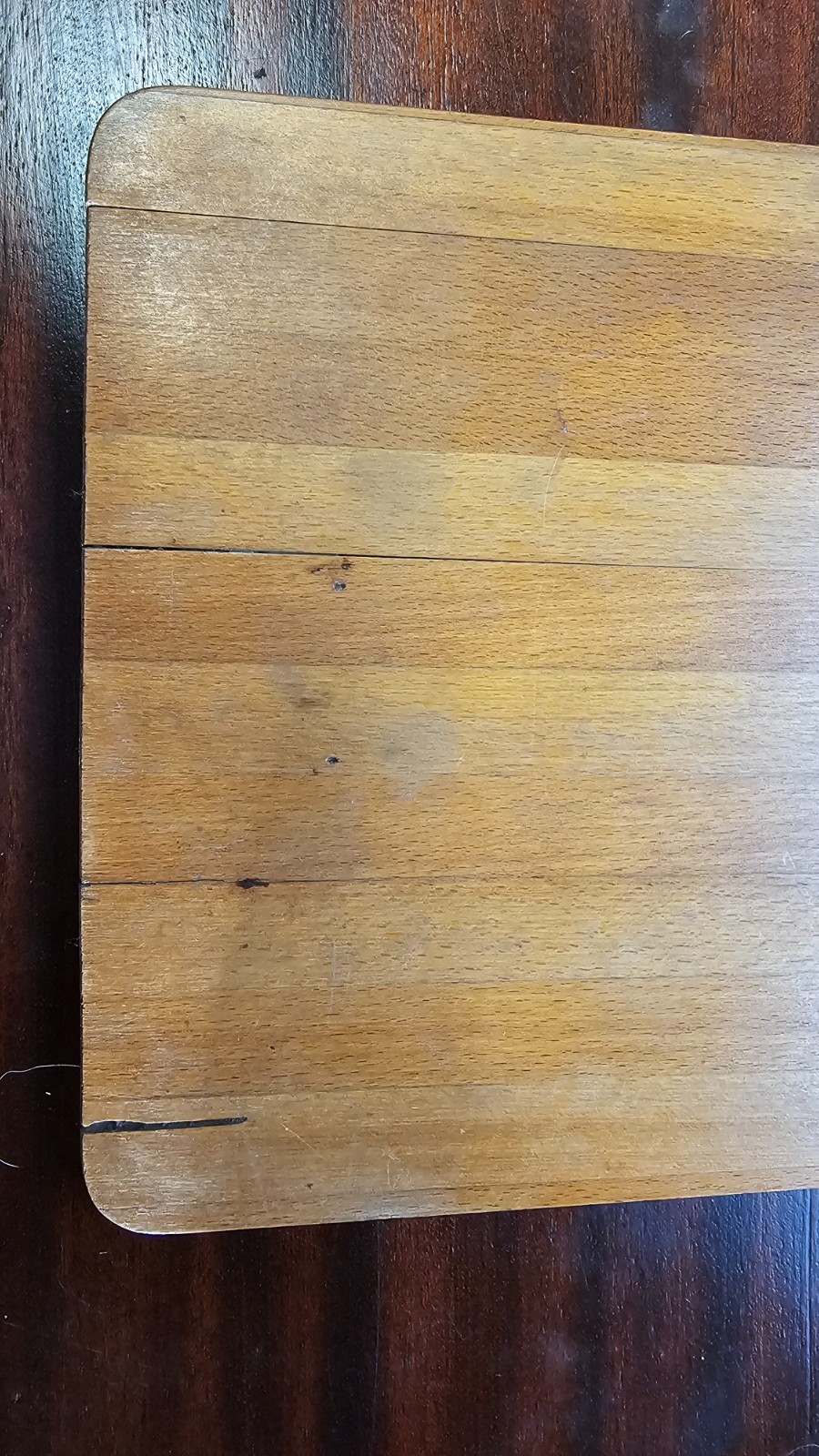 Antique Old Dominion Paper Co./Yaman and Erbe Wooden clipboard 14.5" X 9"