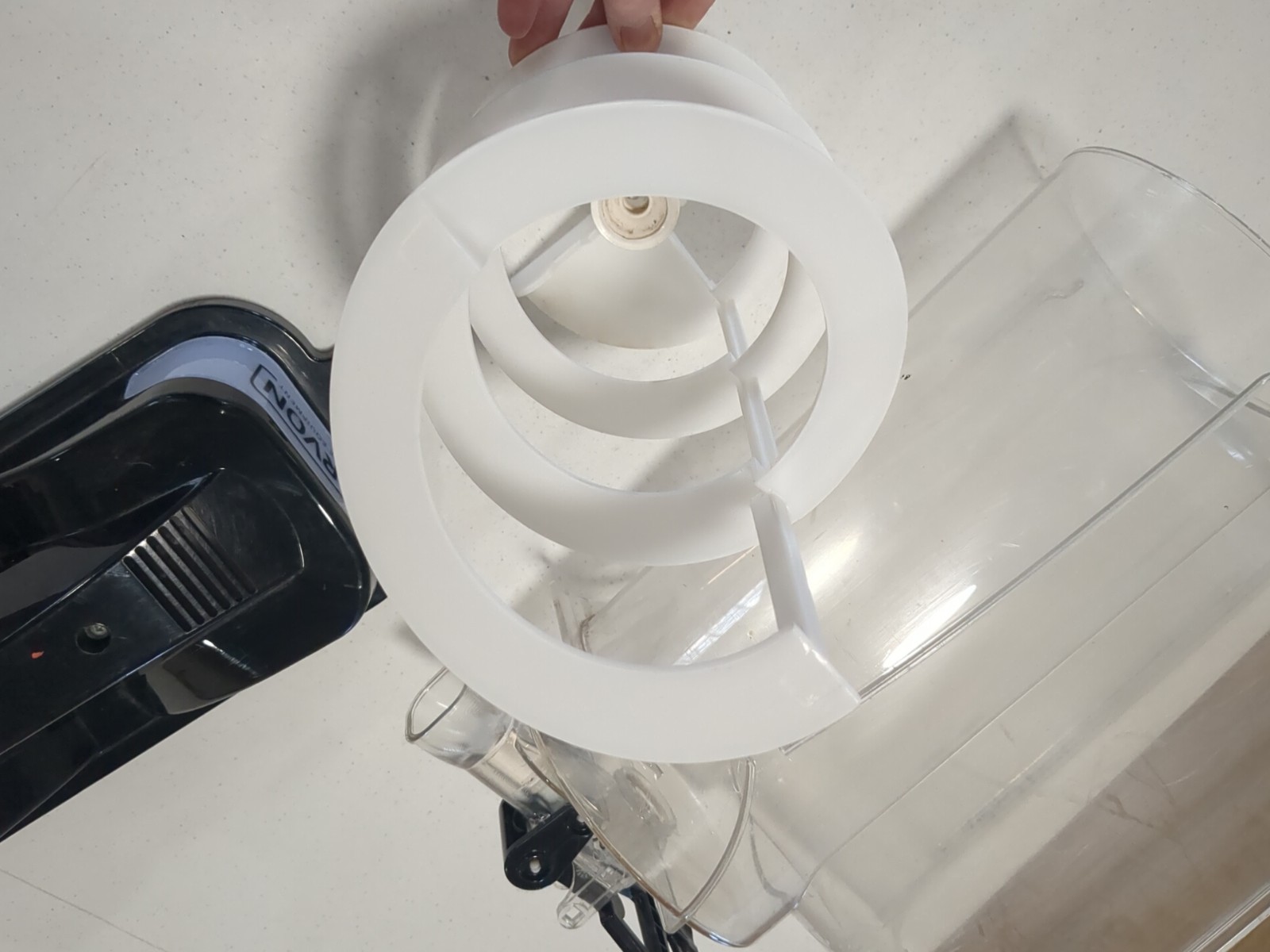 Navron Commercial Slushie Machine Hopper Lid Auger used Replacement