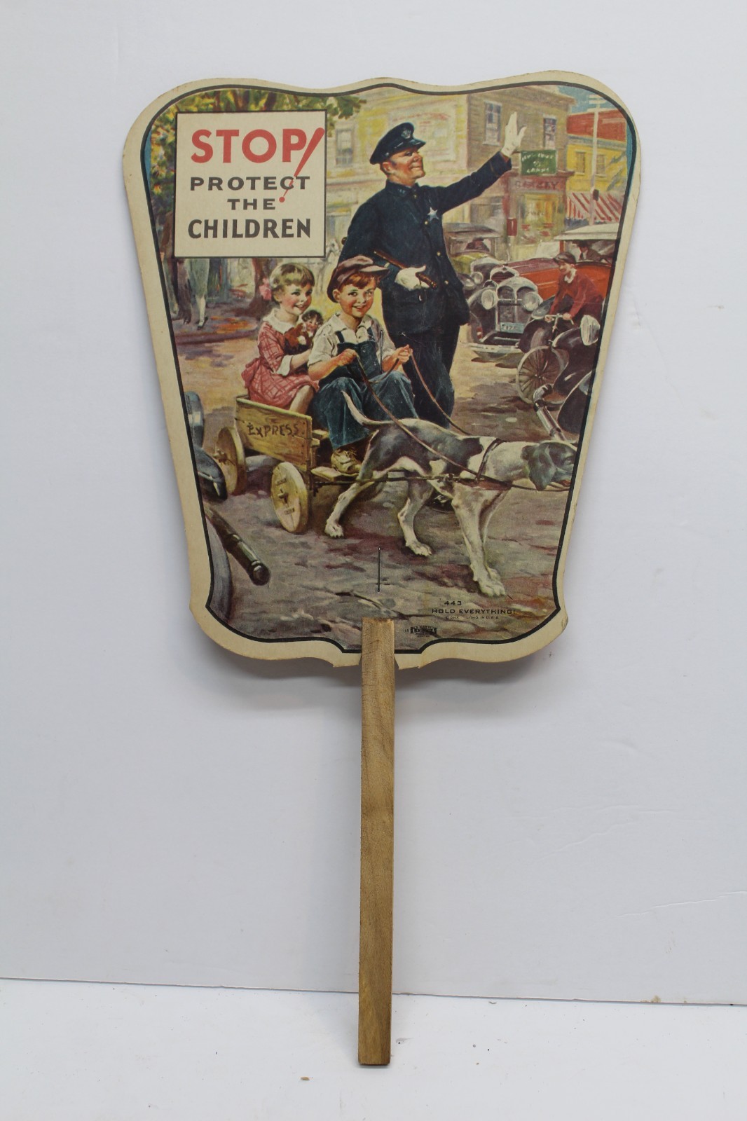 VINTAGE HAINES THE SHOE WIZARD YORK PA ADVERTISING HAND FANS