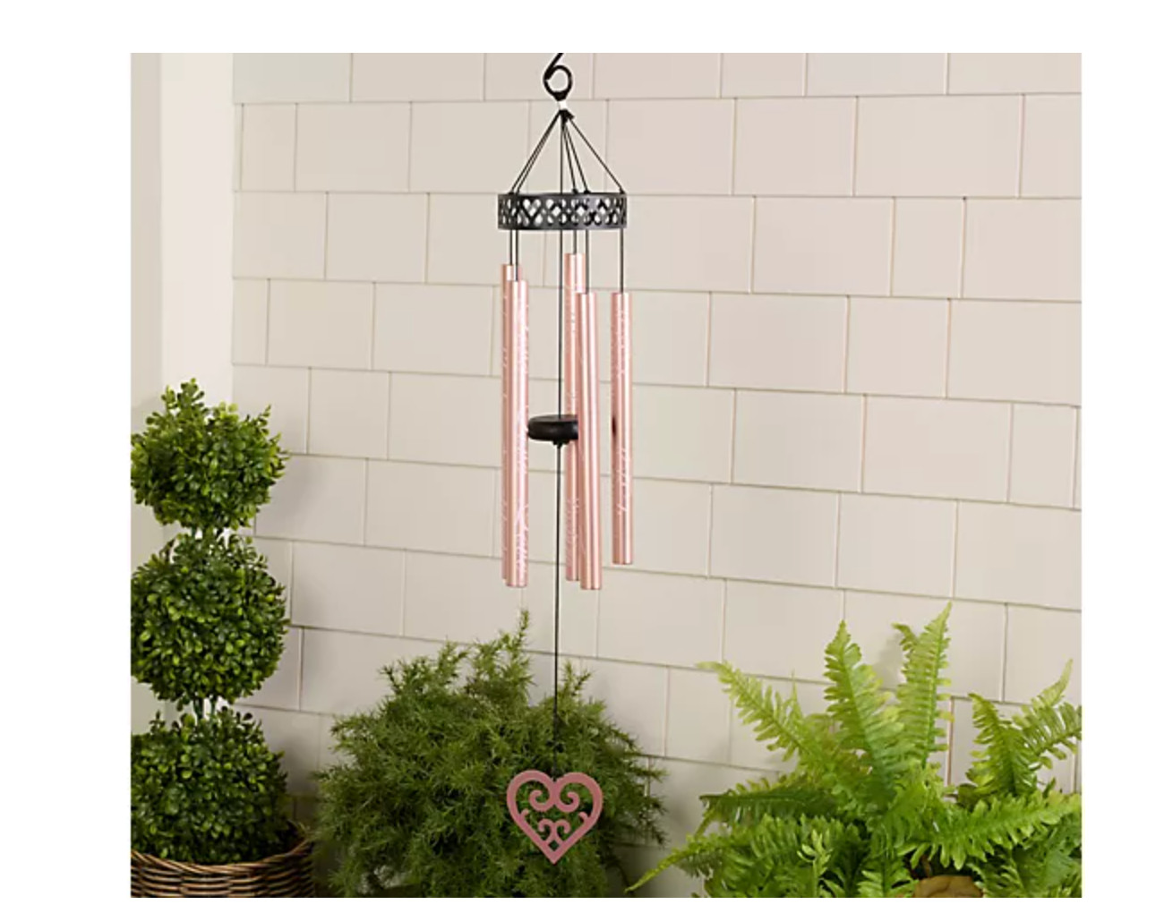 Home 2 Garden 36" 5-Bell Inspirational Hand Tuned Wind Chime