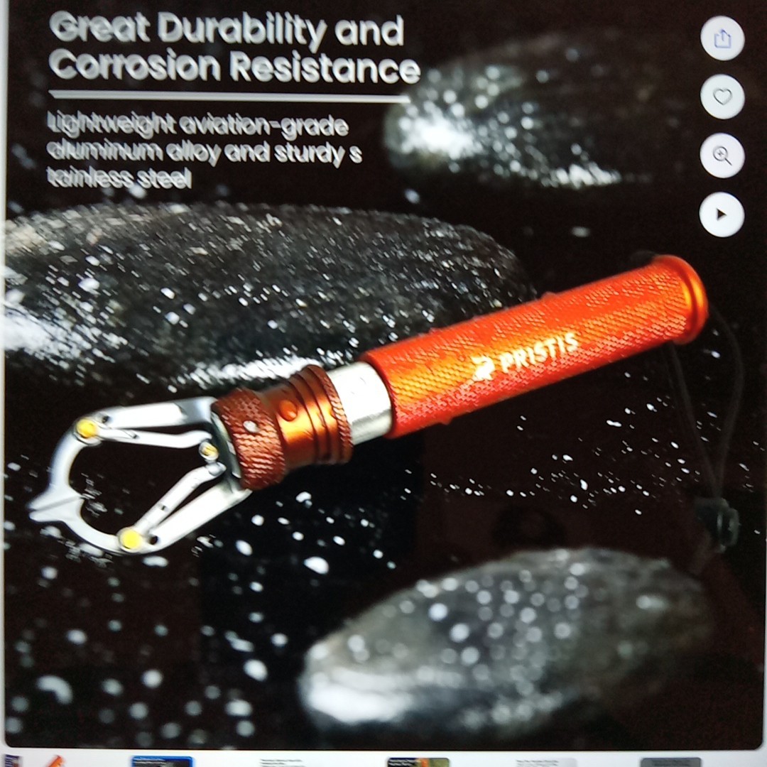 Pristis Metal Fish Lip Gripper