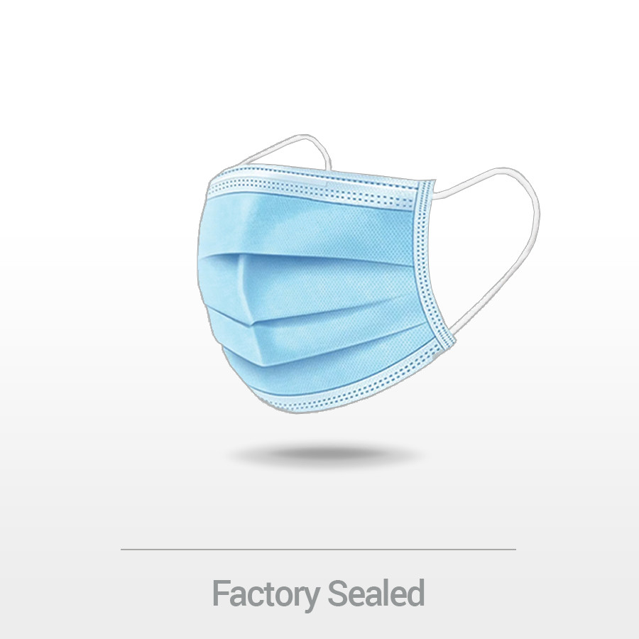 10/50/100 PROMask Disposable Face Masks Medical Surgical Dental 3-Ply Earloop