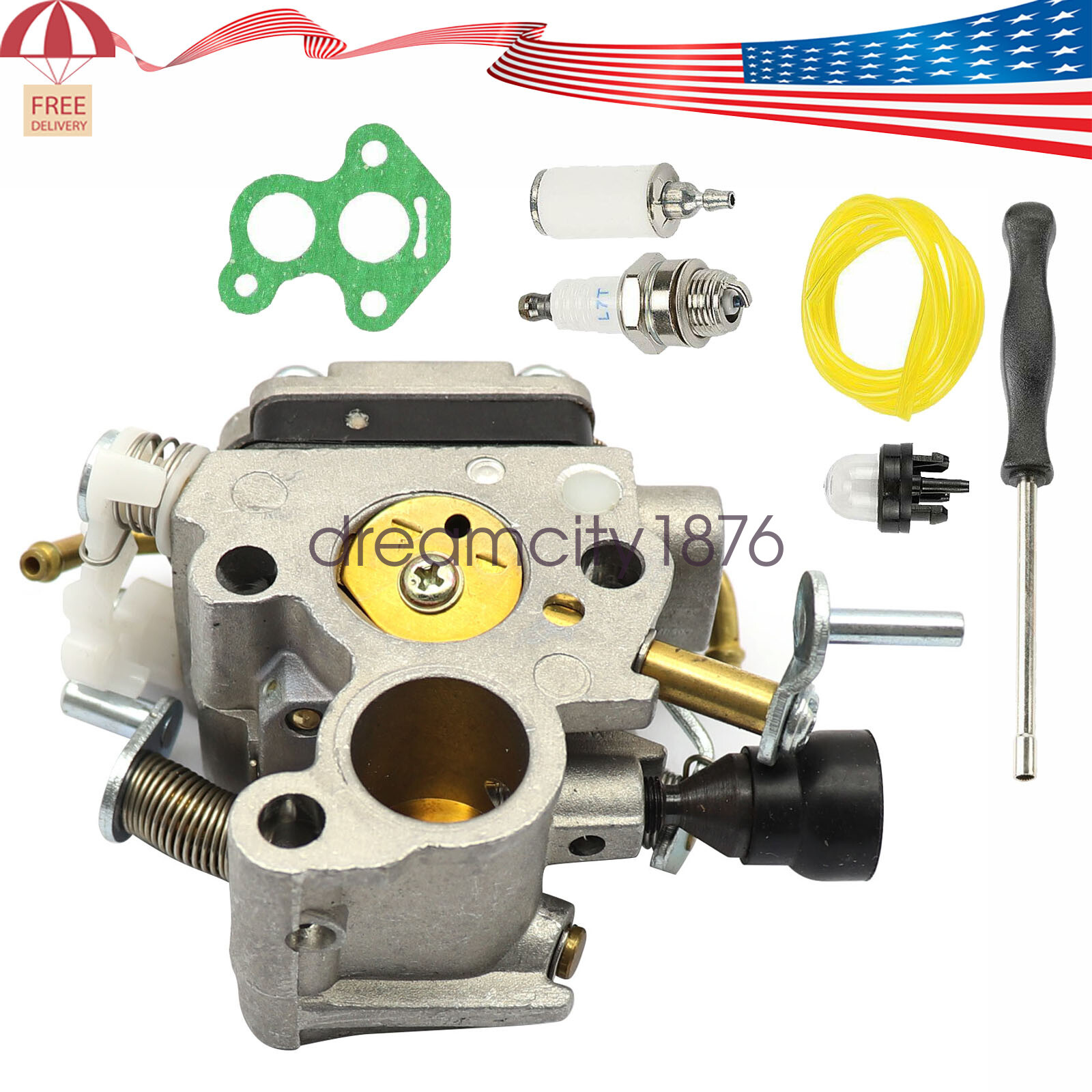 Carburetor Carb For Husqvarna 440 435E 440E 435 x-torq Chainsaw 506450501 US