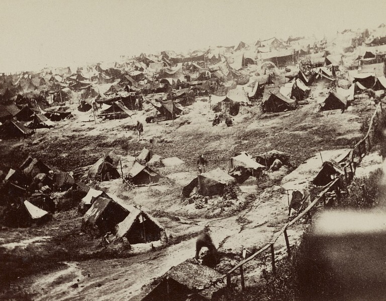 Collection of 6 Andersonville Civil War prison camp photo prints - New 11x17