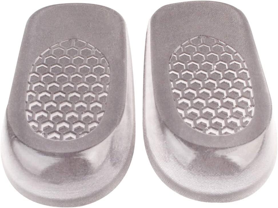 Gel Height Increase Insoles Invisible Silicone Shoe Lifts Inserts Fr Men & Women