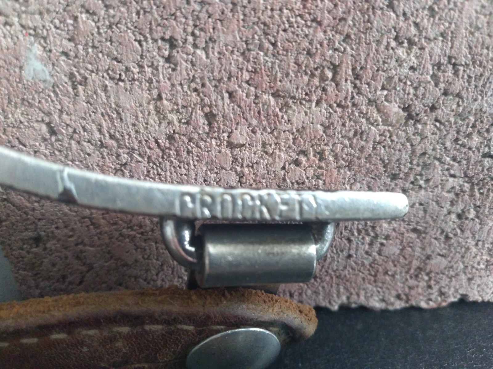 Vintage Crockett Cowboy Western Spurs 9 point rowl