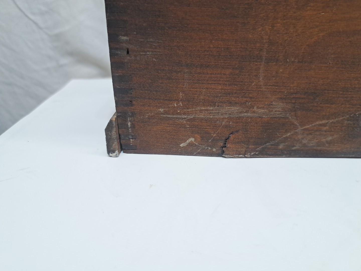 Antique Elite Tool Chests For Boys Wooden Tool Box #510 Paper Label 1900's USA