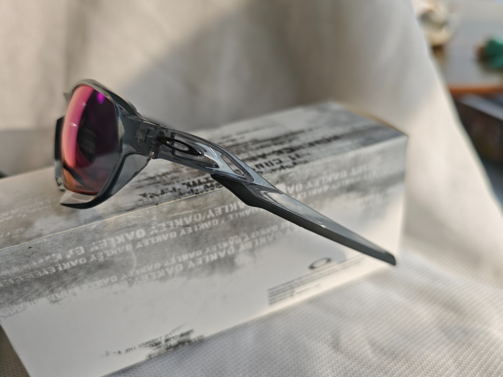 Oakley Sunglasses Plazma OO9019-0359 Grey Ink Frames with Prizm Road Lenses