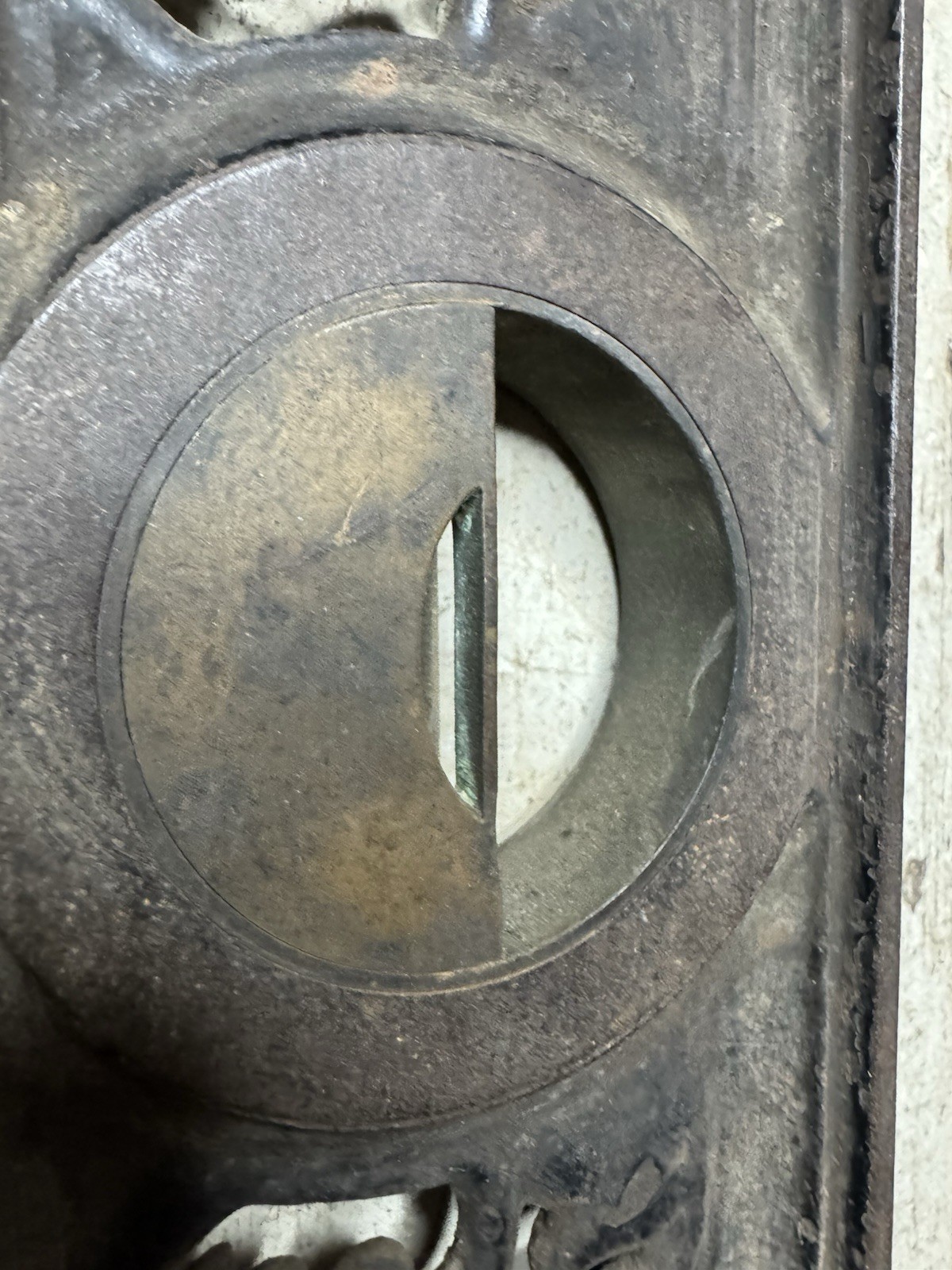 Antique 1867 1868 LL Davis Adjustible Spirit Level Cast Iron 18'' Inclinometer