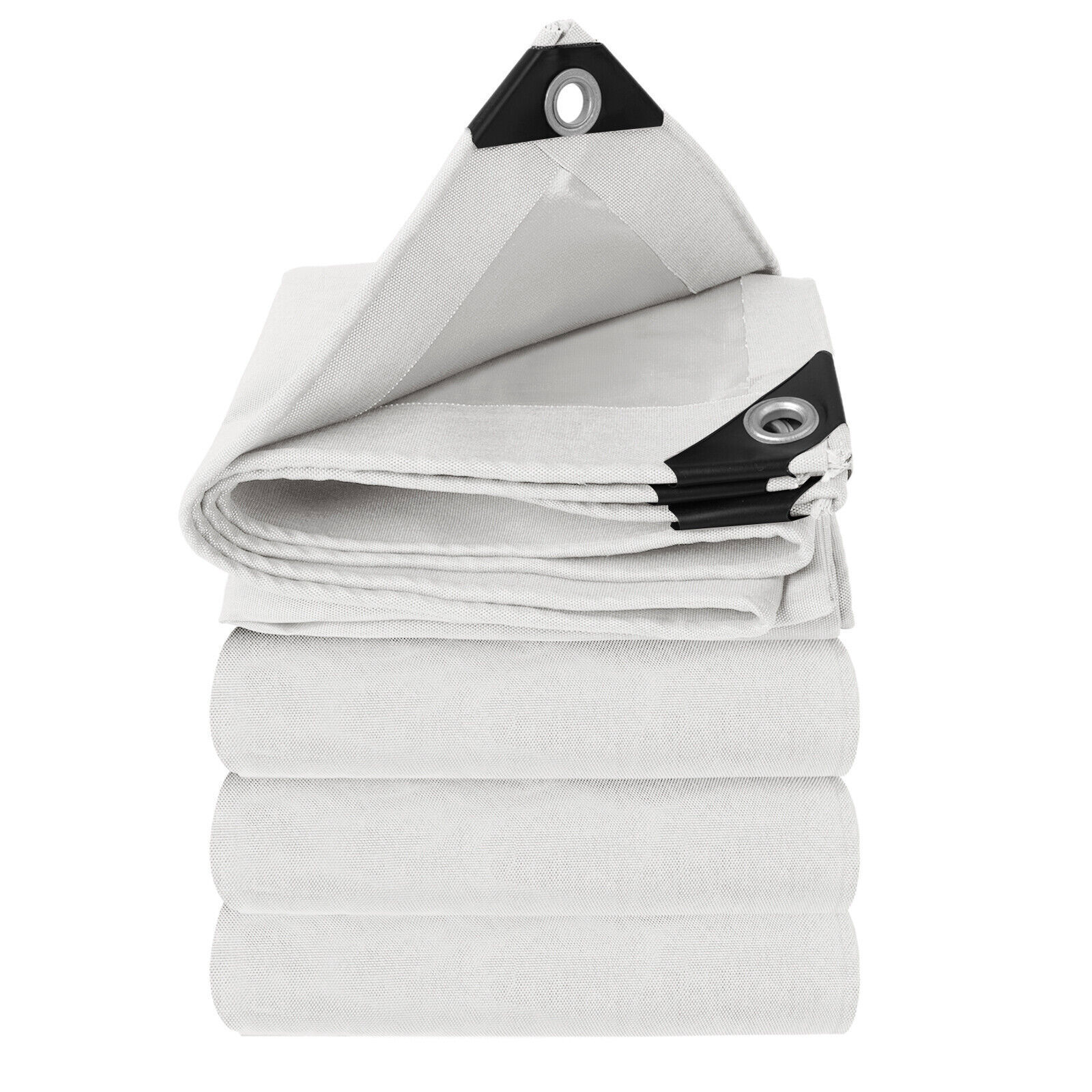 16oz Heavy Duty Canvas Tarp Tarpaulin Thick Camping Garden Cotton Shade Tent