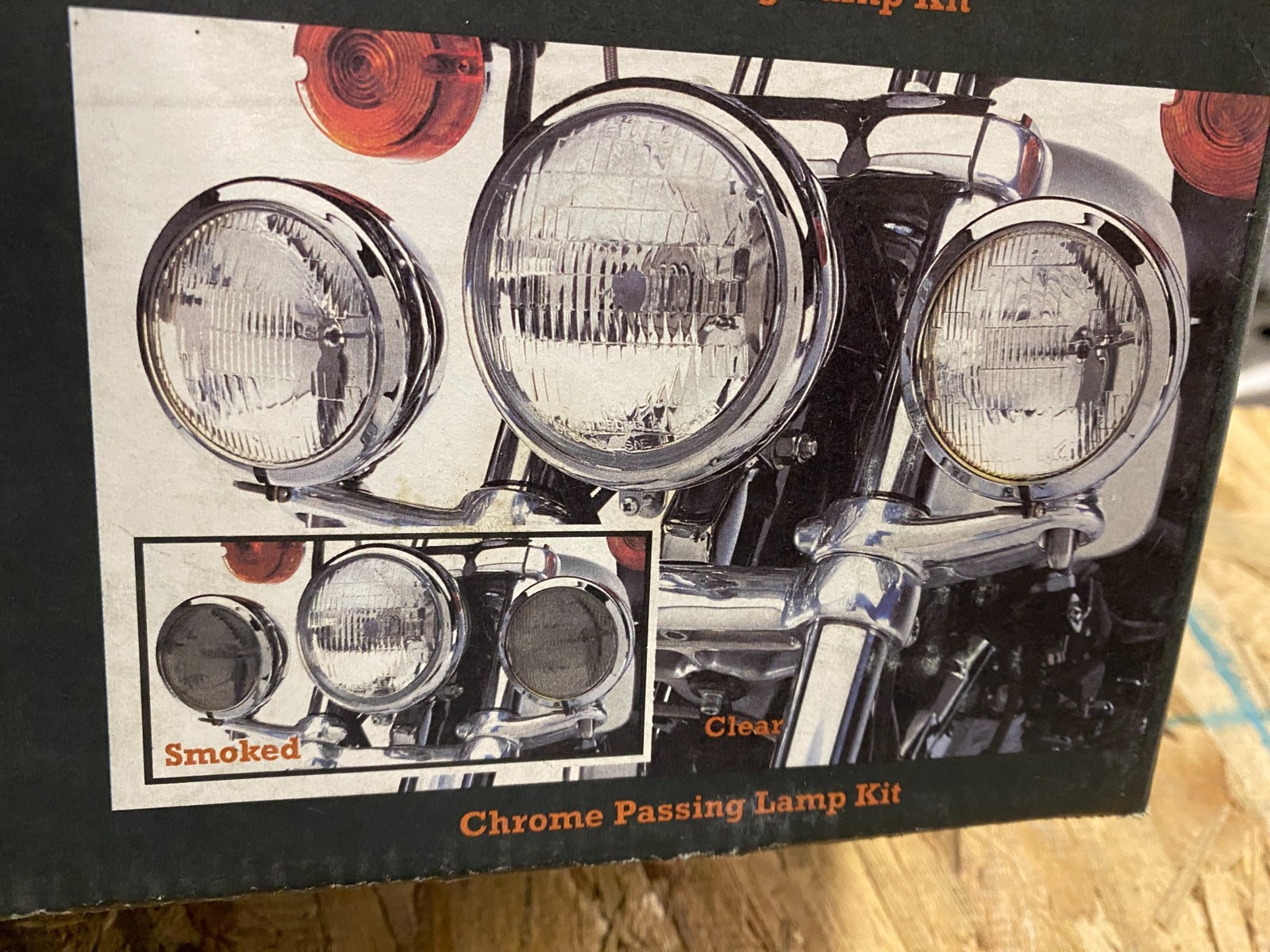 OEM HARLEY SPORTSTER DYNA AUXILARY PASSING LAMP SPOTLIGHTSRUNNING KIT 68271-03A