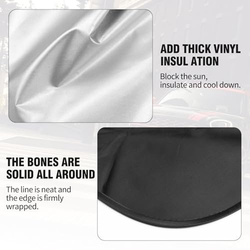 Sunroof Sunshade Sun Shade Roof Cover for Mini r55/r56/r60/f54/f55/f56, Black