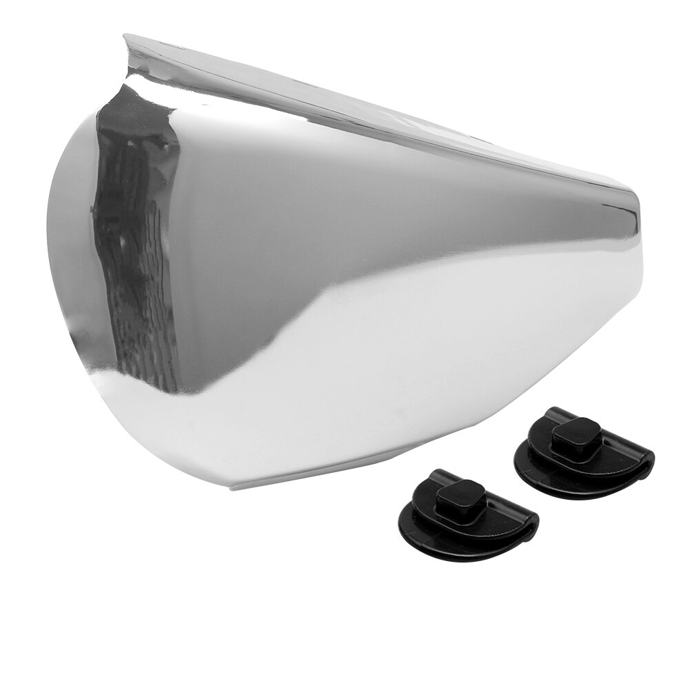 Chrome Left Side Battery Cover Fit for Harley Sportster 1200 Iron 883 2004-2013