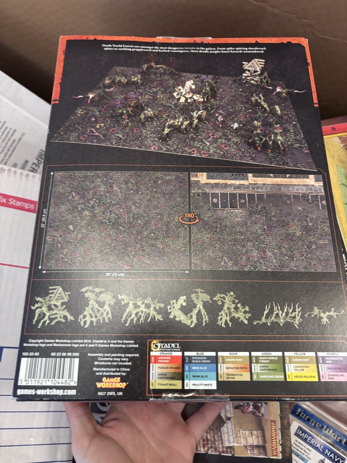 Killzone Death World Forest Warhammer 40000 Kill Team terrain unopened sealed