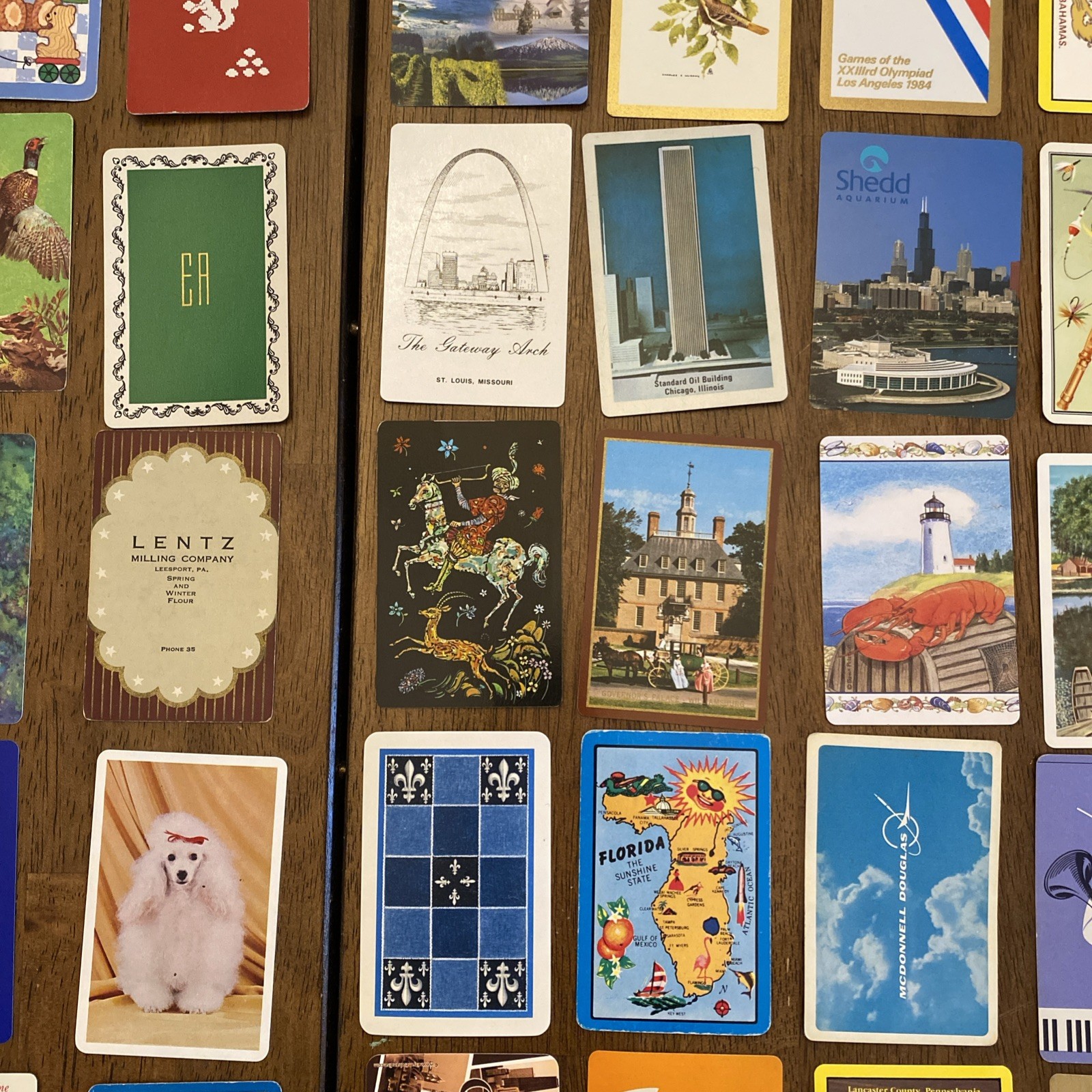 Lot B Single Swap Playing Cards 150 Cards Vintage to Modern Collectible Cards