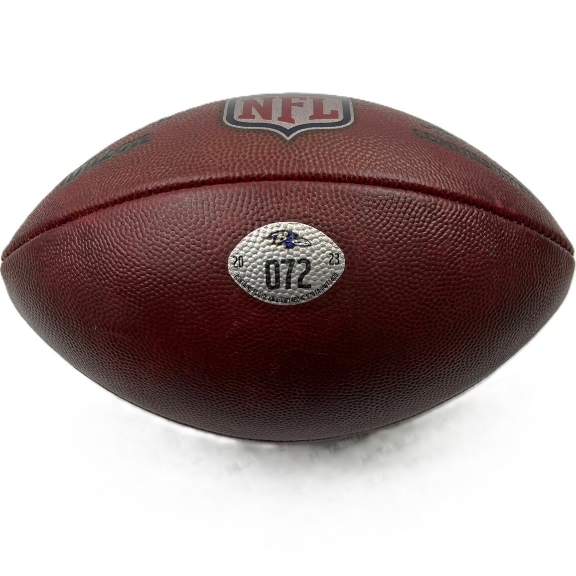 Lamar Jackson PHOTOMATCHED GAME-USED Ravens Football vs Chiefs 01/28/24 AFC game