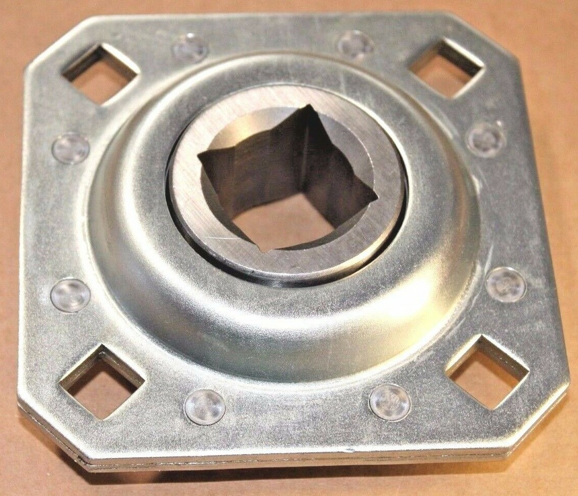 Premium ST208-1N AG Flanged Disc Bearing 1" Square Bore FD208R1  DHU1-208 504125