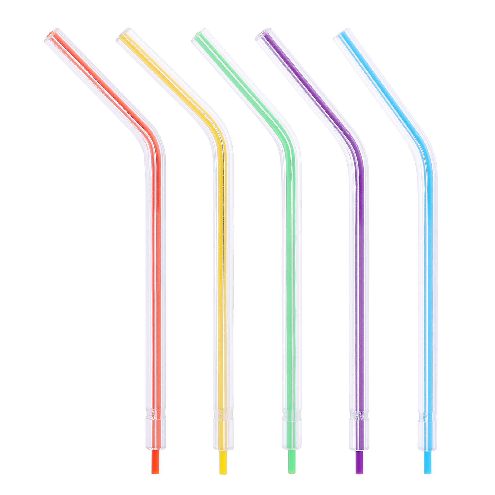 JMU 1000pcs Dental 3-Way Air Water Syringe Tips Disposable Spray Nozzles Tips