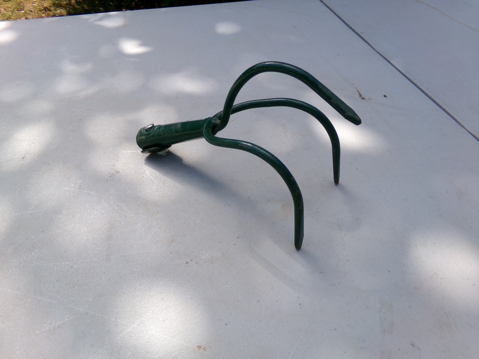 3 Tine Hand Cultivator Rake Claw Garden Tool Head