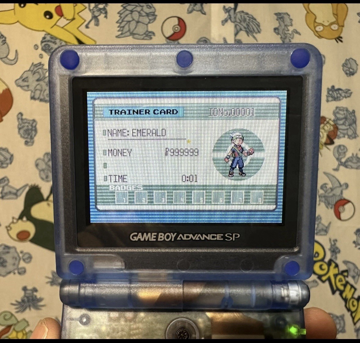 NO GAME Included Pokemon All 386 Shiny Custom Save File Service Max Money Items